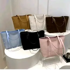 MAWARI Totebag Tas Kuliah Wanita - Tote Bag Sekolah Kekinian - Tote Bag Wanita Bahan Sintetis Motiv