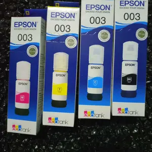 Tinta Epson 003 Original for 1set / 4warna (Black, Cyan, Yellow, Magenta)