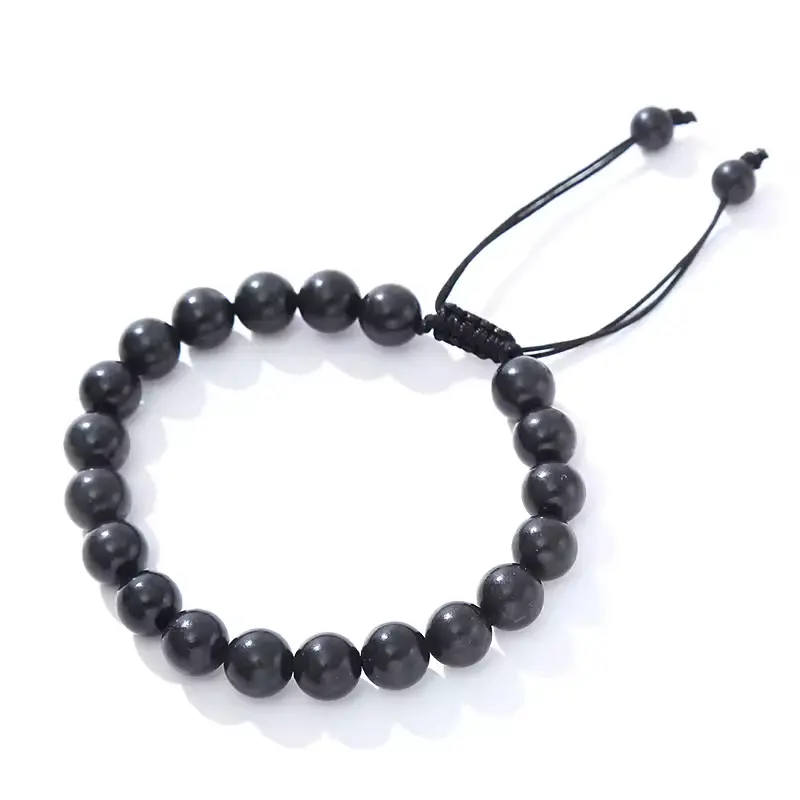 Gelang Pria Batu Hitam Gelang Tangan Pria Wanita BAYAR DI TEMPAT 5