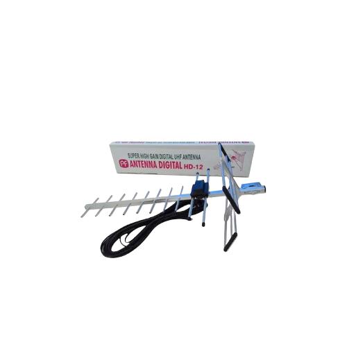 ANTENA TV DIGITAL PF - HD 18 - FREE KABEL 10 M 1