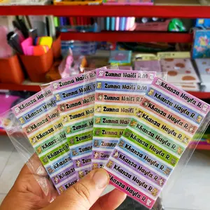 stiker alat tulis / bolpen