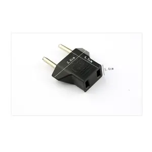 Europe Italy Switzerland Male Plug To US Taiwan Japan China Female Plug AC  Travel Power Adapter Converter Connector Socket