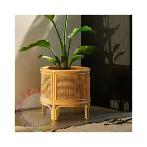 Pot Azura Mini Rotan Aesthetic