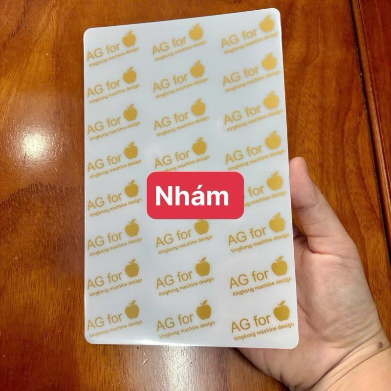 Miếng Dán Lưng PPF Nhám AG . Đặt Theo Yêu Cầu Tương Thích Đầy Đủ Dòng Máy Android Phụ Kiện Xịn.