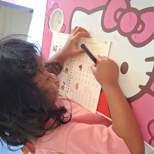 Paket Lengkap Isi 4 Buku Ajaib Book 4 Buku + Pulpen Tinta Bisa Menghapus Sendiri - Belajar Menuis