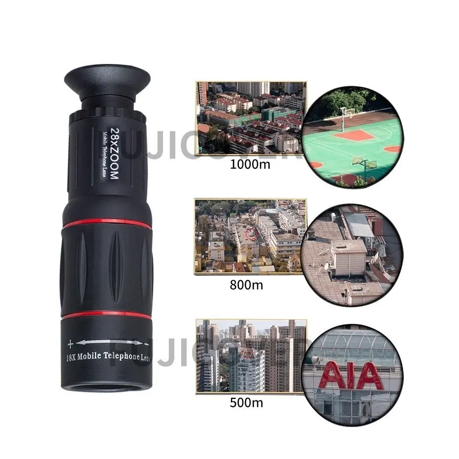 LIMITED - Apexel 28X Lensa Apexel 18x25 Original Telezoom HP Lensa Tele Zoom Kamera HP Dengan Tripod ✅