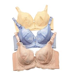 BR6075-B-C-D Elegante Brasier REDUCIDO con Perla en el Centro Tres Colores para Regalo Perfecto y Confort Estilo