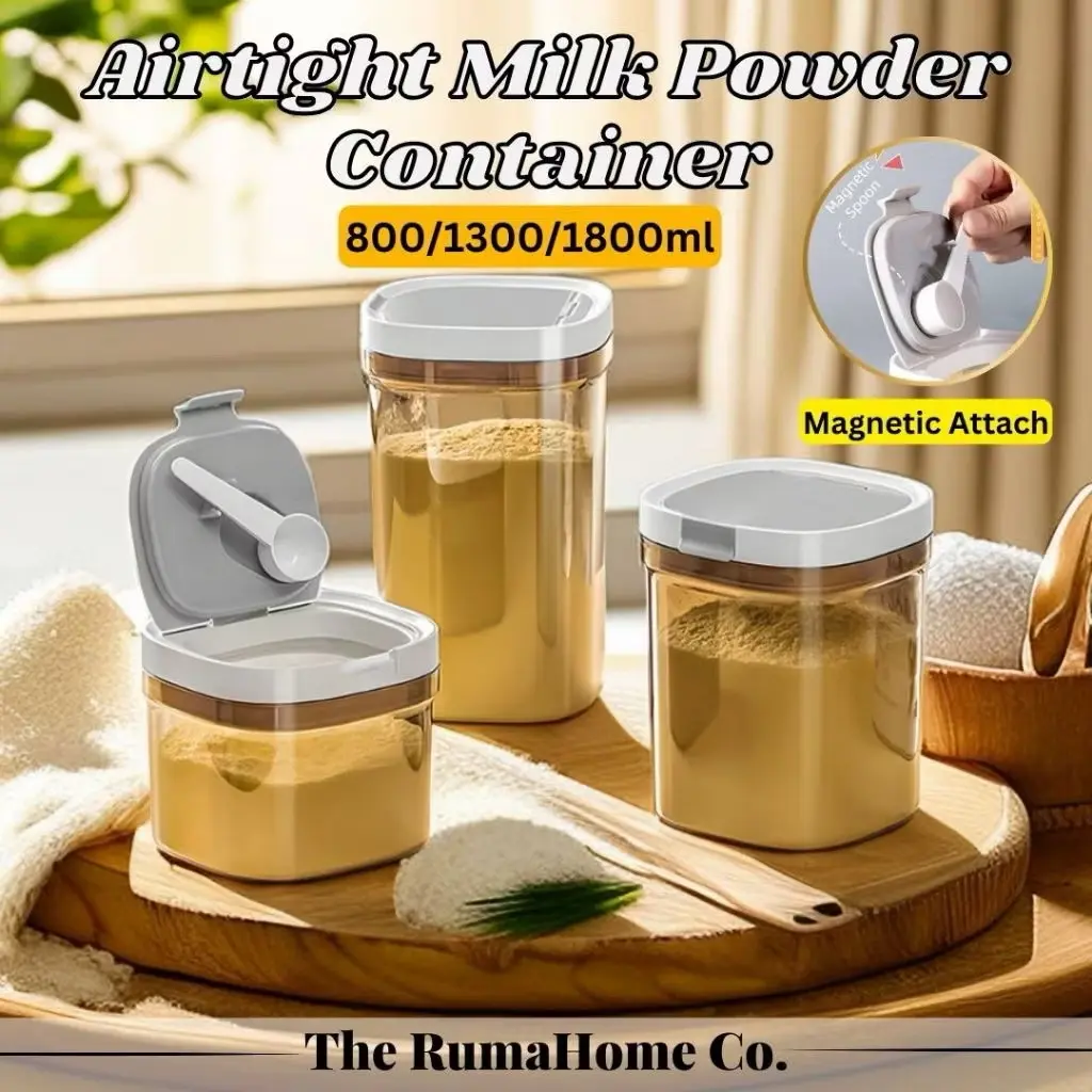 [COD] Tempat Susu Bubuk Bayi Toples Kotak Penyimpanan Makanan Food Container Serbaguna Toples Makanan Kedap Udara Wadah Susu Bubuk