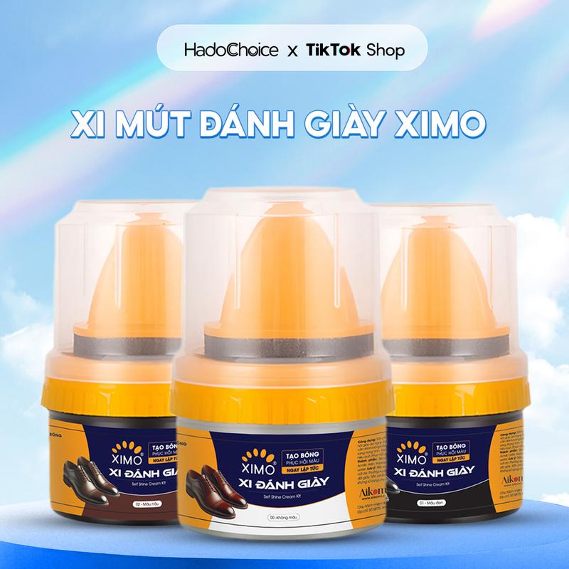 Kem dưỡng bóng đồ da XIMO - Ngăn ngừa da khô cứng và bong tróc, chống thấm nước và chống ăn mòn, dễ dàng bổ sung màu và tạo bóng - Nam