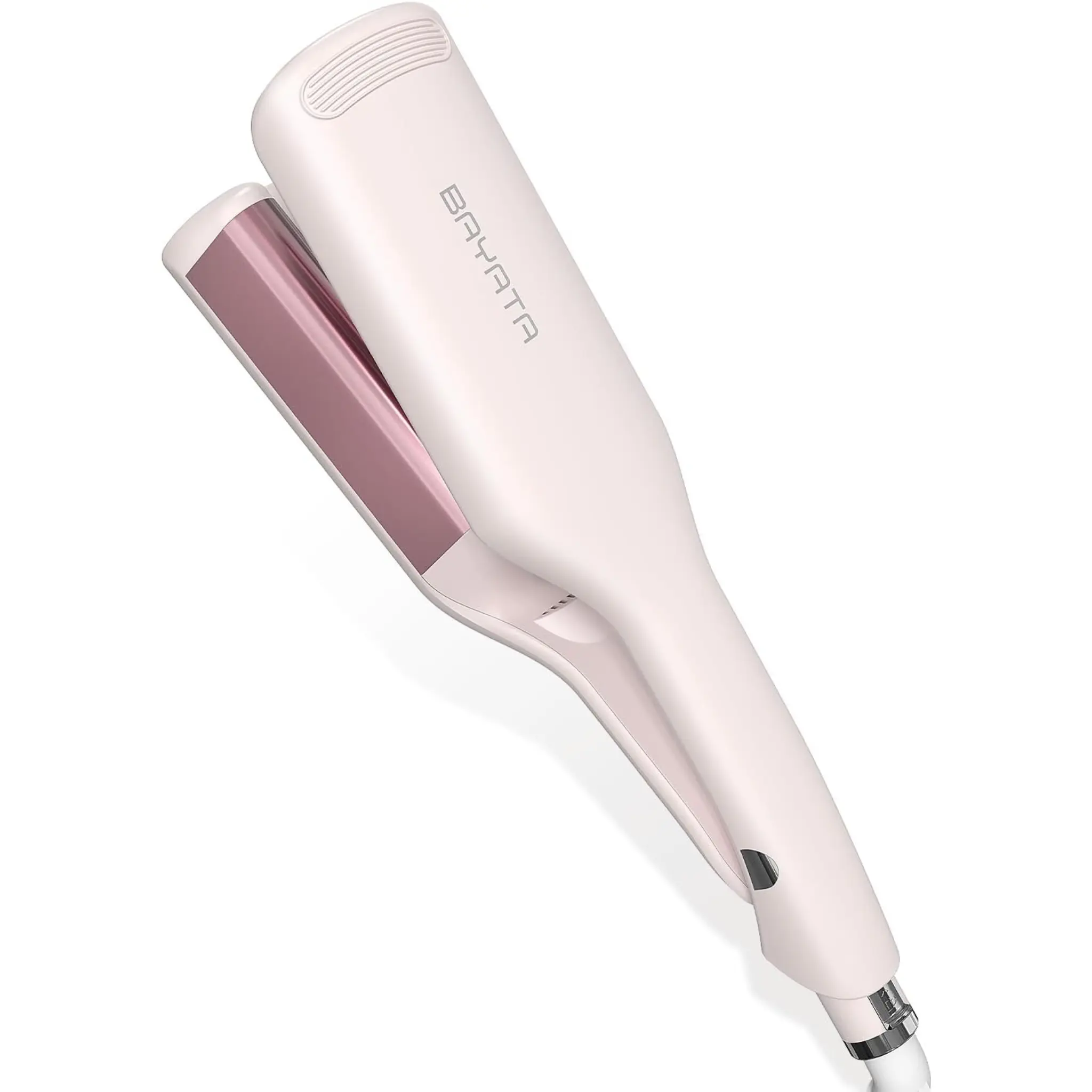 スチームアイロン BAYATA ヘアアイロン カール ウェーブアイロン 32mm コテ 挟むだけ
