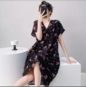 BAJUTIDURKU Daster Rayon Import Premium Bahan super lembut, tidak melar, serat padat dan tidak mudah sobek, Warna pekat