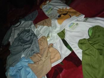 Product Review of AYAKAN BABY - Isi 5 Setel Baju Lengan Pendek Setelan Baju Tidur Piyama Anak 3-12 Bulan from s**l 0