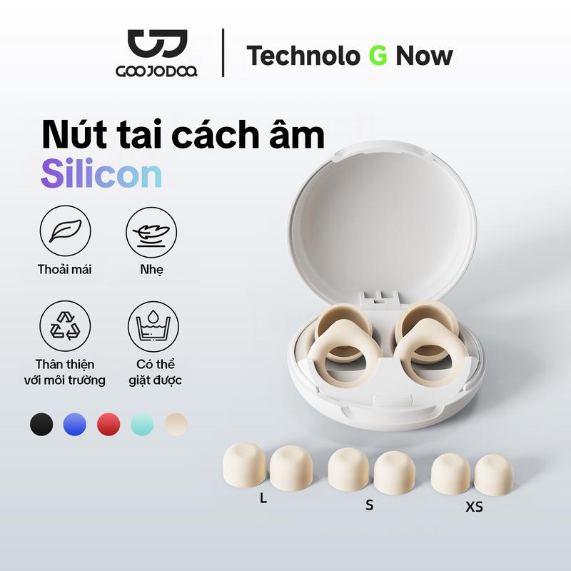 Nút tai cách âm Silicon Êm tai, nhẹ, thân thiện môi trường, có thể giặt được, nhiều kích cỡ