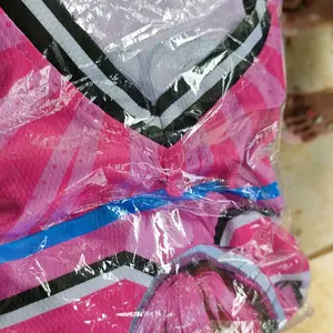 Setelan Anak Jersey Premium Anak Perempuan Motif Karakter Lucu Baju dan Celana Pendek Warna Pink Trendy