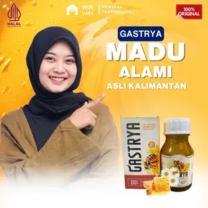Honey Gastrya Alami Dengan Bahan Herbal Premium Original Alami Kesehatan 350 Gram