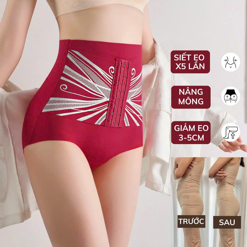 Quần gen định hình kết hợp đai latex QG15- Chính hãng Melody -Hỗ Trợ Dáng gọn nâng mông eo thon cho phụ nữ - Women