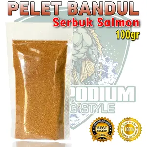 PELET BOSSTER PENGUMPUL IKAN  Plus Extra Salmon By Raja Podium Essen