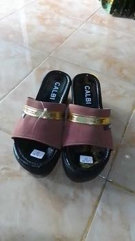 Product Review of SANDAL WEDGES CALBI MURAH/SANDAL WEDGES CALBI TERBARU Kasual antiselip from L**i 0
