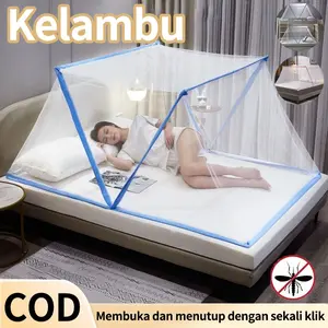 Kelambu Lipat Kelambu Serangga Berpori Dapat Kelambu Tenda Kelambu Bayi Super Praktis
