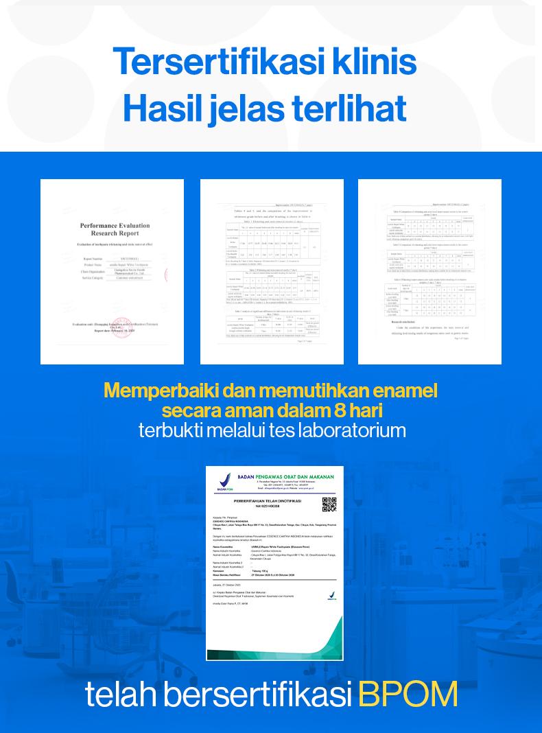 [Live] 2pcs usmile Pasta Gigi Repair White 2x100gr - Whitening Toothpaste & Perbaikan Enamel Napas Segar Tahan Lama | Pemutih Gigi | Whitening Toothpaste | Membersihkan Noda Gigi | Gigi Sensitif | Pasta Gigi Whitening | Penghilang Karang Gigi