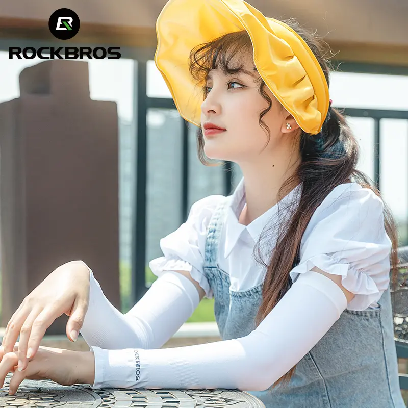 Tay Áo Cánh Tay, Chống Tia UV, 2 Cặp, Thể Thao Ngoài Trời, Làm Mát, Unisex, Tay Áo Vải Băng, Thích Hợp Để Đi Bộ Đường Dài, Câu Cá, Đi Xe Đạp, Bóng Chuyền, Leo Núi, Mua 1 Tặng 1 Ưu Đãi 5