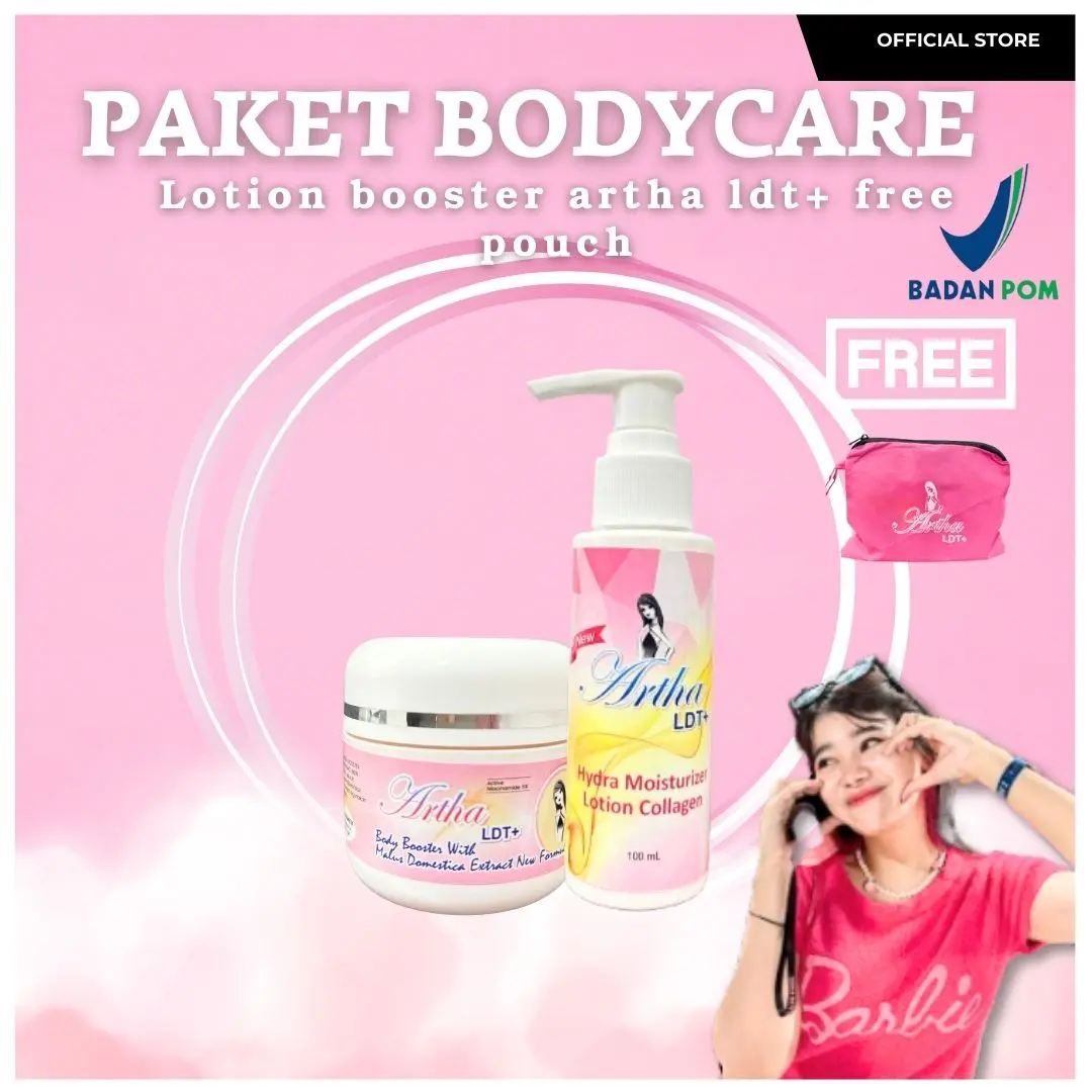 [ARTHA LDT] SPECIAL PROMO - [CEK OUT PAKET LOTION & BOOSTER PROMO TERBATAS] FREE POUCH