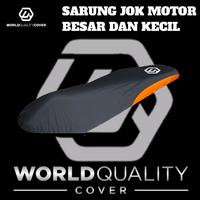 Gambar Cover jok/sarung jok/mantel jok motor variasi jok motor bolong I anti air waterproof jok motor vario beat scoopy fino soul jupiter vega supra gran prima nmax pcx aerox fazzio universal motorcycle - hitam, JOK KECIL MATIC/BEBEK dari worldqualitycover Kab. Cilacap 1 Tokopedia