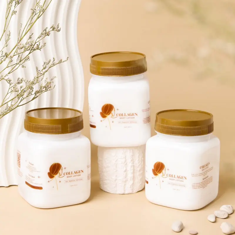 Collagen Hand Cream Paket 1 PCS - Lotion Anti Penuaan Kulit - Lotion Kulit Kering - Lotion Pencerah Kulit 2