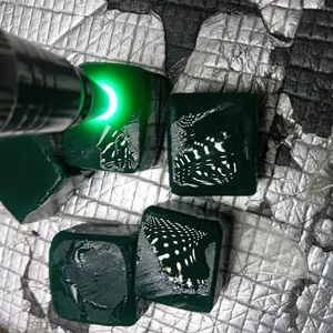 batu bahan akik/permata green calsedony