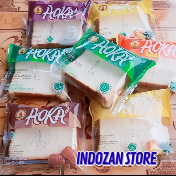 1 Dus Aoka panggang kotak berbagai rasa lembut dan enak isi 60pcs INDOZAN STORE
