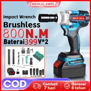 MEIKELA Brushless electric wrench High torque lithium high quality electric wrench brushless lithium heavy auto repair impact wrench