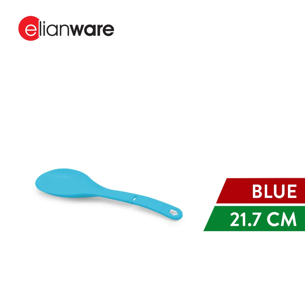 Elianware Plastic Rice Scoop Tray Dining Plate Bowl Senduk (1PC)