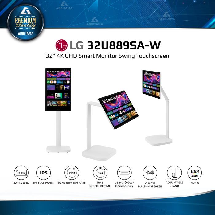Led Smart Monitor Promo Smart Monitor LED LG 32U889SA-W 32