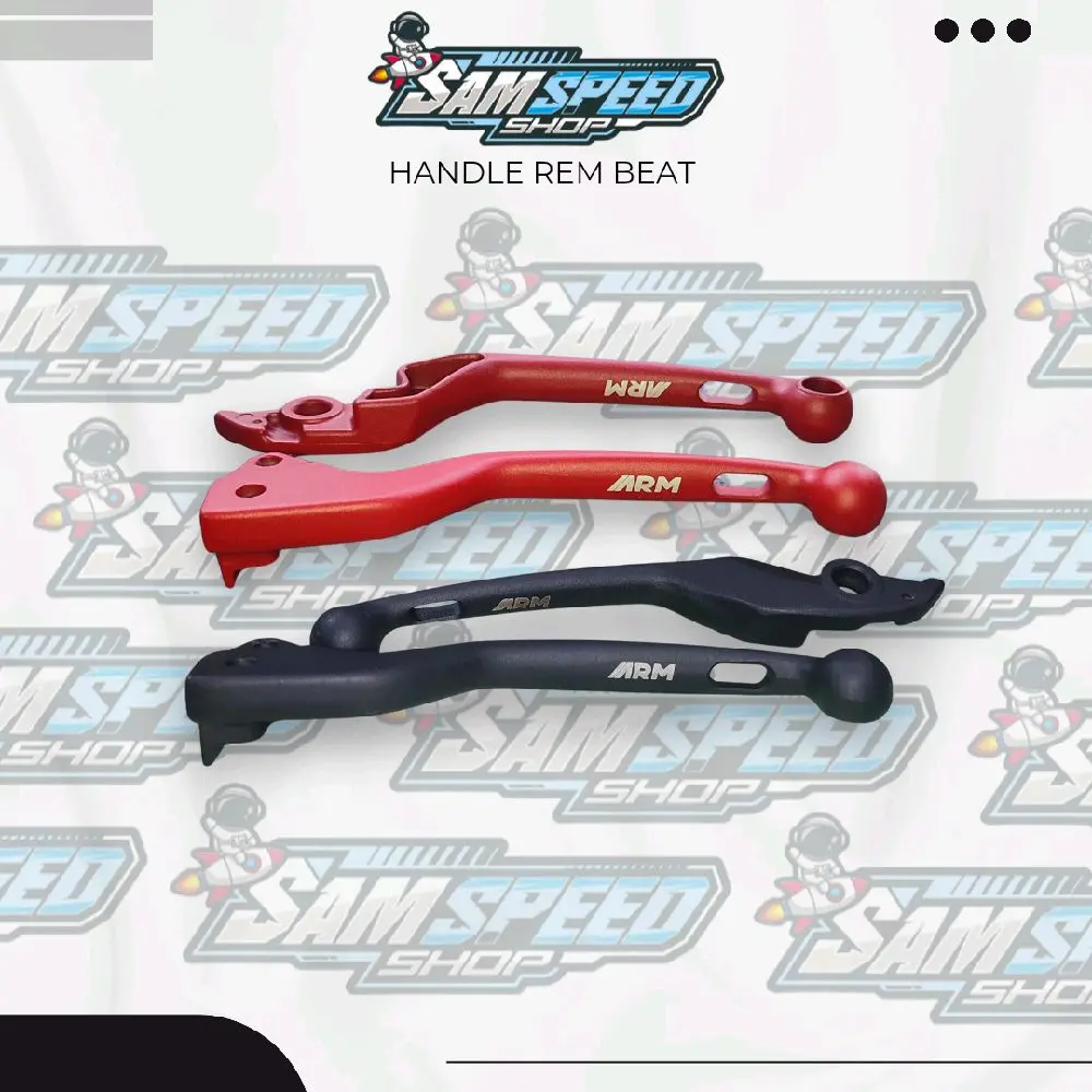 HANDLE REM BEAT MERAH DAN GREY MERK ARM