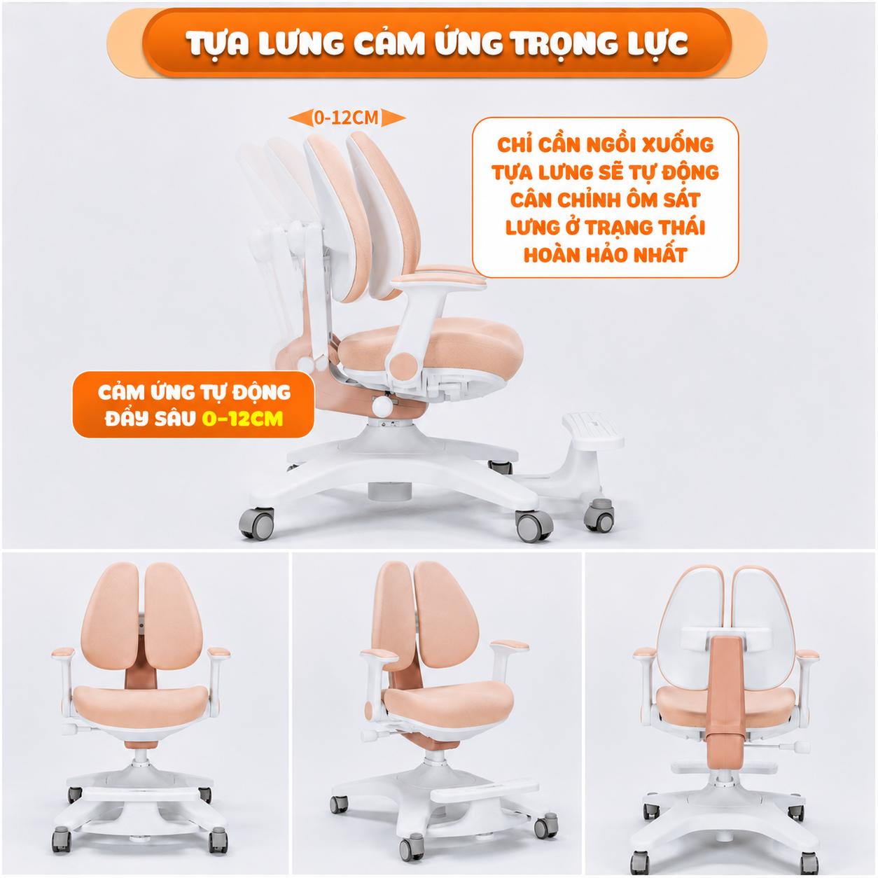Nên chọn ghế xoay hay ghế cố định cho bé hiếu động?