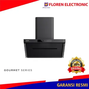 Modena Cooker Hood Chimney CX 7917 QABK / 7917QABK / CX7917QABK BLACK 90cm 90 cm Cerobong Gourmet Series Seri Eksklusif New Model Desain Gesture Control Seamless Connectivity BARANG BARU DAN SEGEL MURAH GARANSI RESMI MODENA INDONESIA