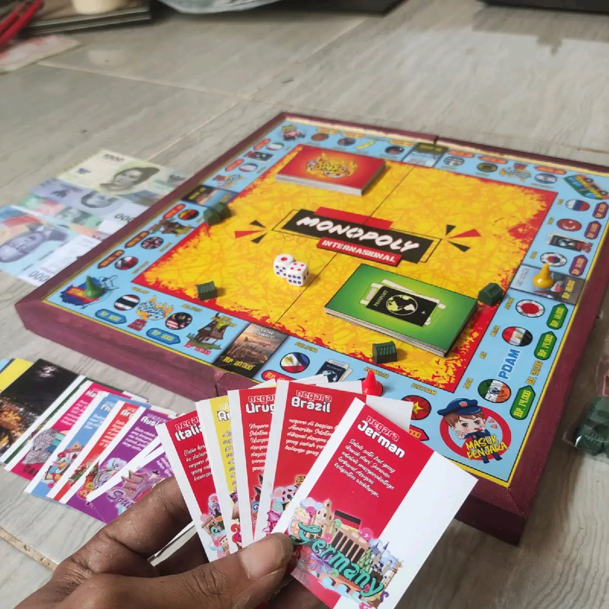 Monopoli internasional bahasa Indonesia besar dan lengkap Games