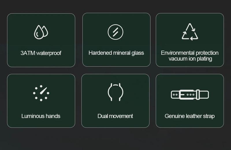 Product Introduction of Jam Tangan Tentera untuk Lelaki, NAVIFORCE, Fesyen, Mewah dan Asal, Jam Tangan Chronograph Sukan, Jam Kuarza Kalis Air, Jam Tangan Digital 4