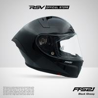 Gambar HELM FULL FACE RSV FFS21 BLACK GLOSSY SINGLE VISOR SERTIFIKASI SNI DOT & ECE R22.05 HELM DEWASA - SM dari RSV Helmet Official Shop Kota Bandung 5 Tokopedia