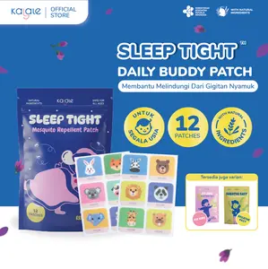 KalaleID Kalale Mosquito Repellent Patch Stiker 100% Natural Anti Nyamuk & Serangga Bikin Tidur Anak Bayi Nyenyak