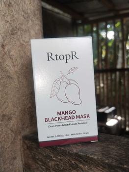 Product Review of RtopR【FDA】Blackhead Remover Mask Peeling Off Nose Mask Mango Blackhead Mask Pore Strips 2 in 1 Peel Off Face Mask Deep Cleans Pores Skincare 10ml+50pcs from b**🌷 0