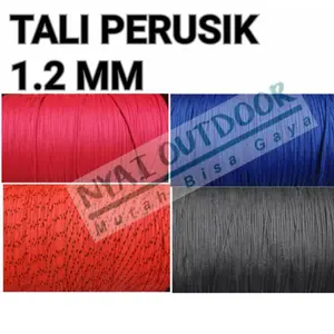 tali perusik 1.2mm tali paracord tali gelang gunung