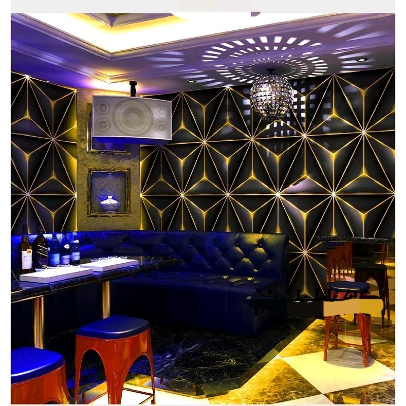 COD PROMO HEMAT BELI 3 DIKIRIM 4 ROL Wallpaper Dinding Kamar Tidur Motif Batu BATA  BATU ALAM BUNGA MAWAR ANGREK Batik Polos Bunga Embos Stiker Dinding Wallstiker Stiker Dinding murah 3d sudah ada perekatnya Kertas Pvc 4