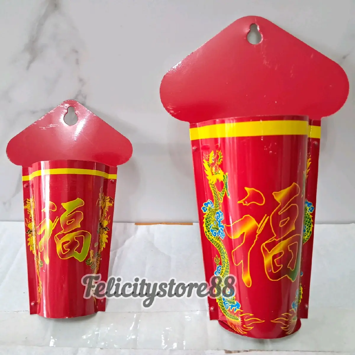 Kaleng sheng/Tempat Hio Dupa/Thikong Tembok Pintu/Hiolo tembok pintu kaleng thikong