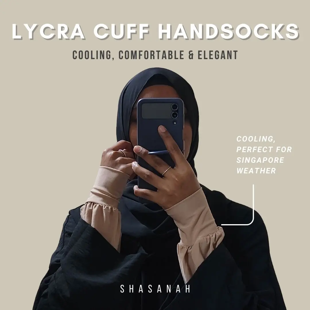 QUALITY LYCRA CUFF LOOSE HANDSOCKS COOLING Plain