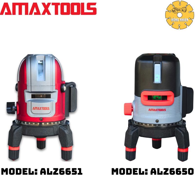  Máy cân bằng Laser 5 tia AMAXTOOLS ALS6651  ALZ6650 _ MÁY XÂY DỰNG HỒNG NHIÊN _ Máy tia- 