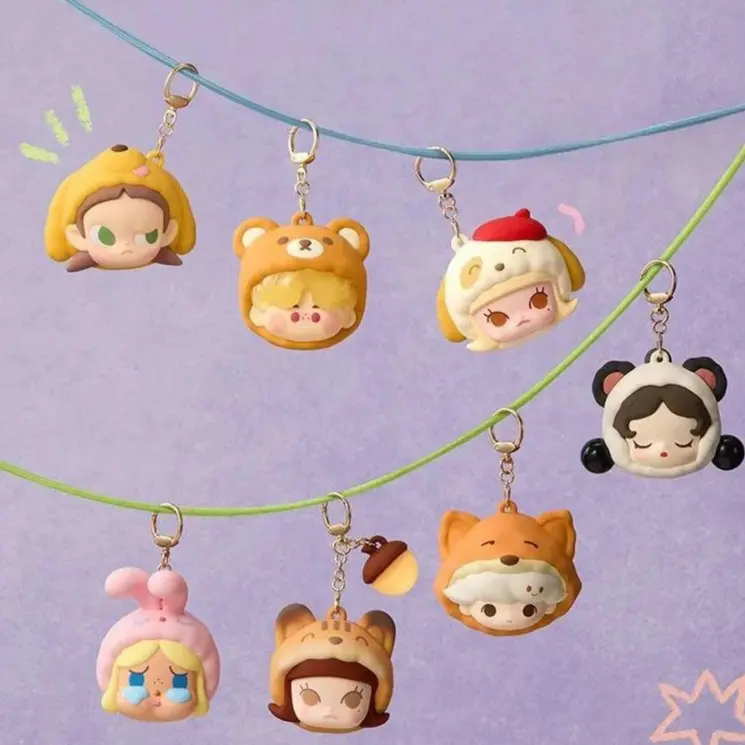 Bubble Cute Grain Pajamas Party Series Earphone Bag Fashion Peripheral Gifts