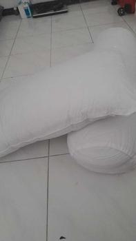 Product Review of BRENDIS 1 Set Bantal Guling Tidur Hotel Silikon 100% Katun Bed from P**e 0