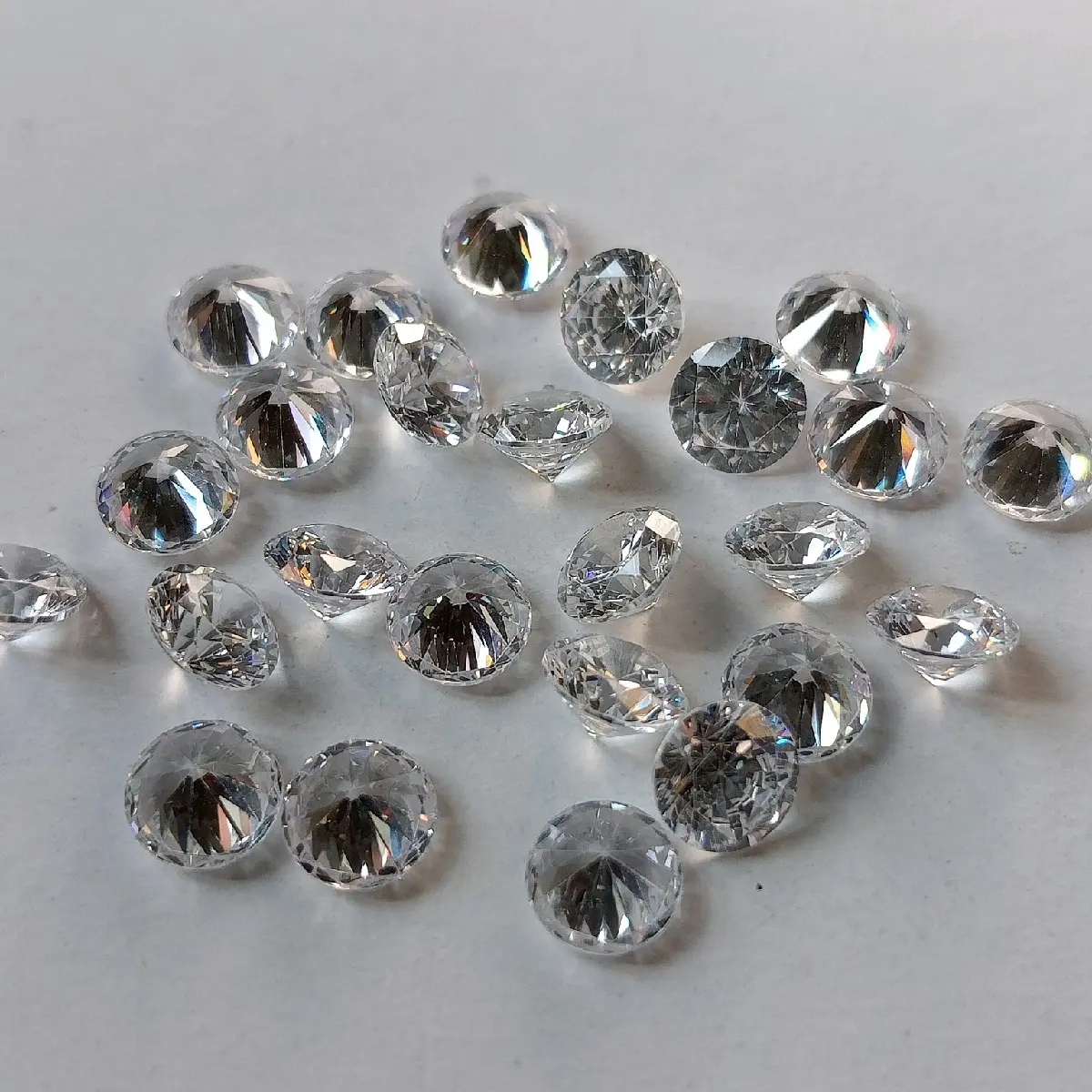 permata cubic zirconia ecer satuan hingga lusinan grade aaa