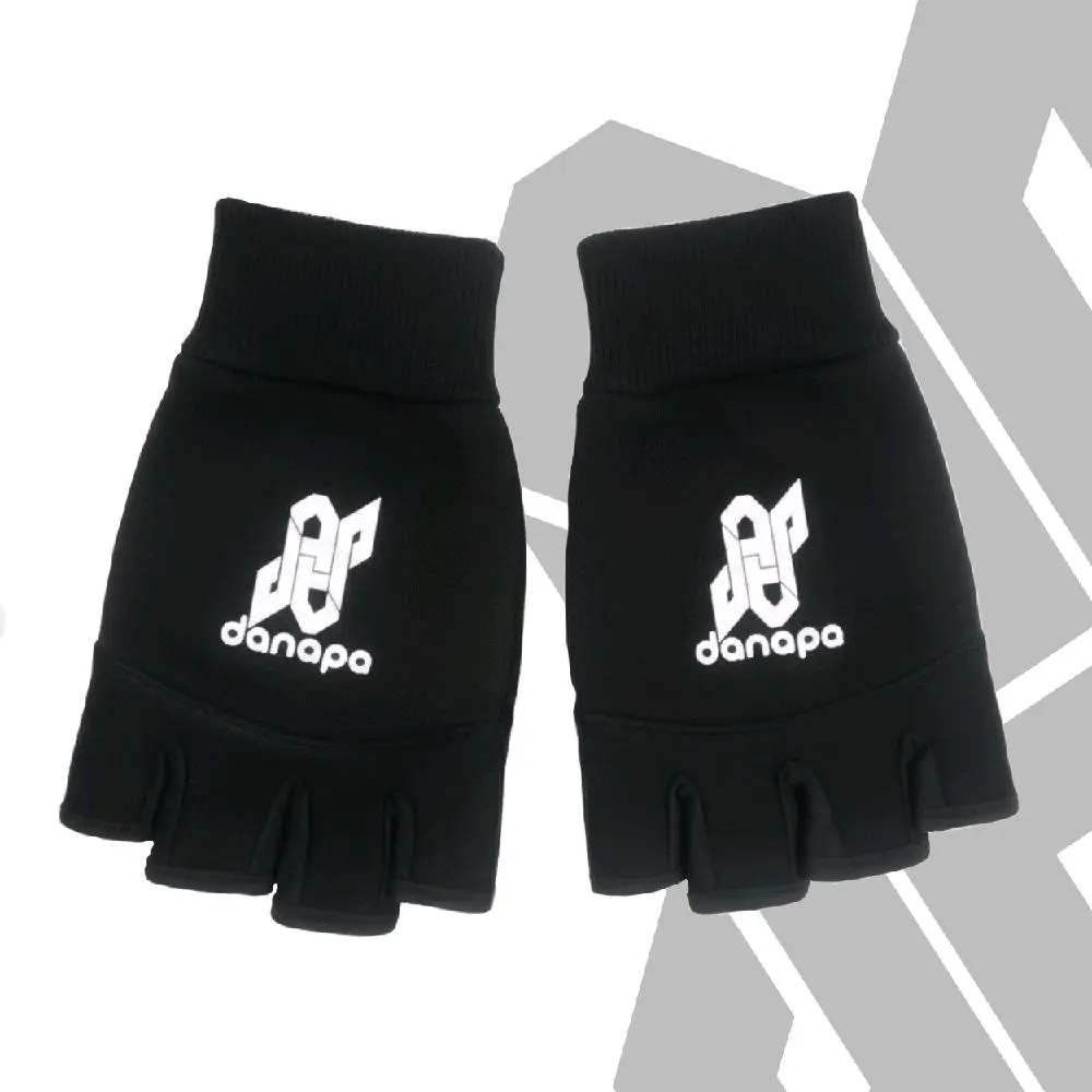 Sarung Tangan Danapa Rib Hitam Setengah Jari